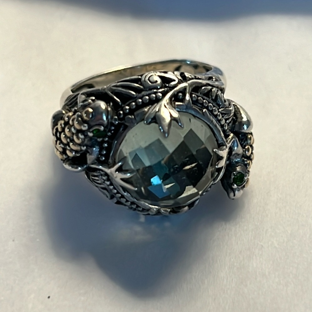 Frog Statement Ring Gem